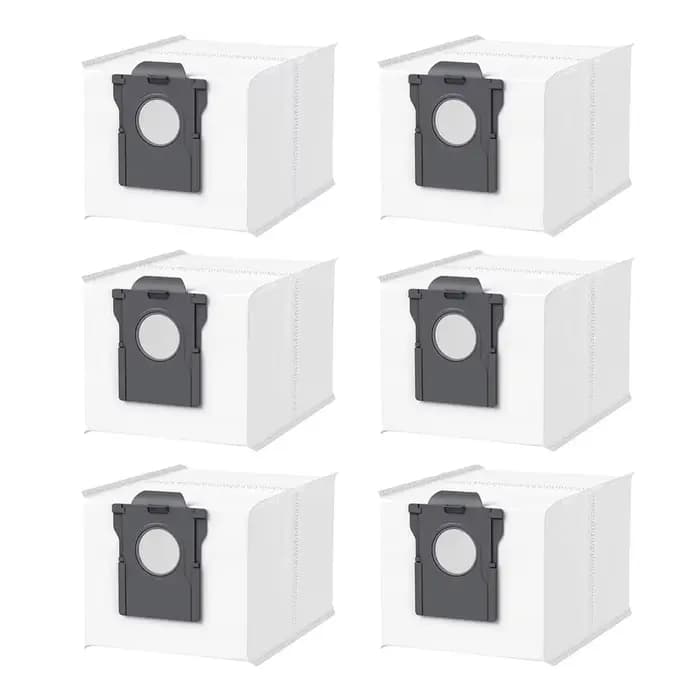 Sacs sous vide pour robot nettoyeur MOVA E40 Ultra, paquet de 6 sacs à poussière de remplacement ave