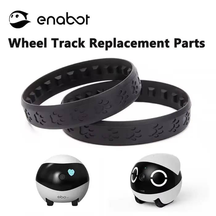 Accessoires pour robot caméra Enabot - Pièces de rechange pour roues (une paire) pour Ebo SE /Air/ R
