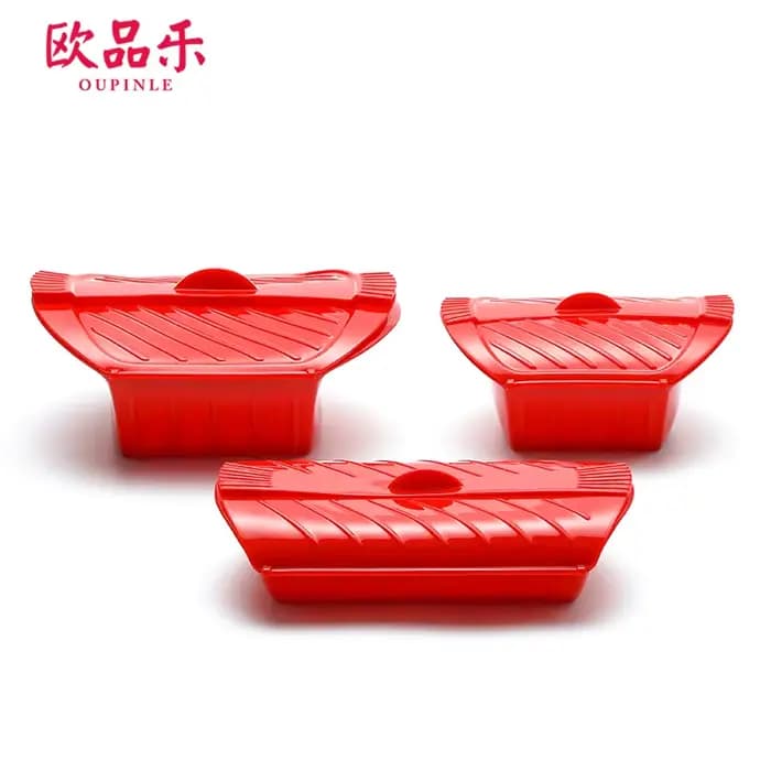 QuestionSilicone Steamer, Vapeur facile à nettoyer, Eco-Friendly Silicone Steam Case, Cuiseur micro-