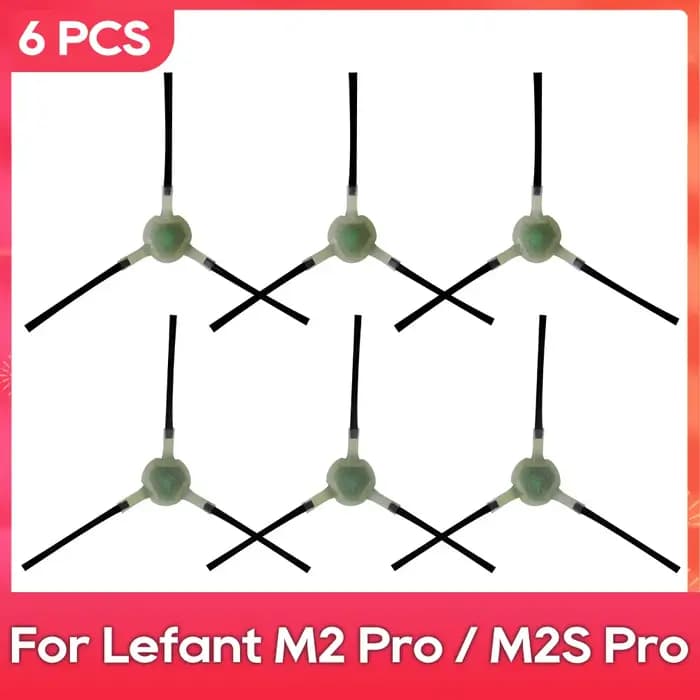 Compatible pour ( Lefant M2 Pro / M2S Pro ) Brosse principale et latérale, filtre, serpillière, sac