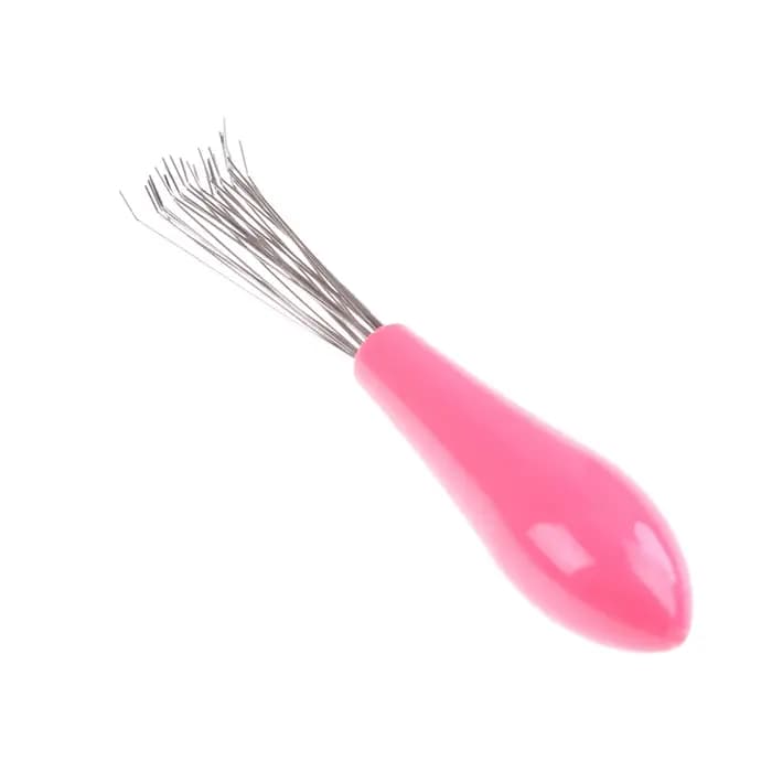Nettoyeur de brosse à cheveux, peigne de couleur aléatoire, dissolvant de nettoyage, outil de nettoy