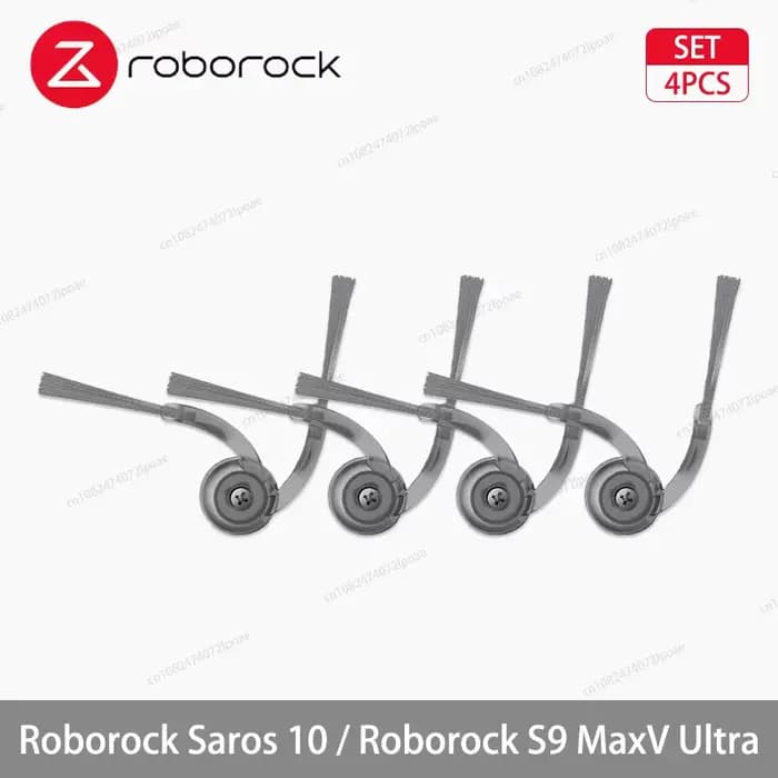 Roborock Saros 10 / S9 MaxV Ultra Robot aspirateur accessoire côté principal brosse vadrouille tissu