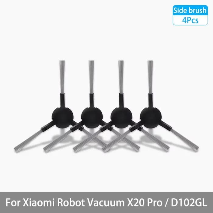Pièces et accessoires pour aspirateur Robot Xiaomi X20 Pro / D102GL, brosse principale, brosse latér