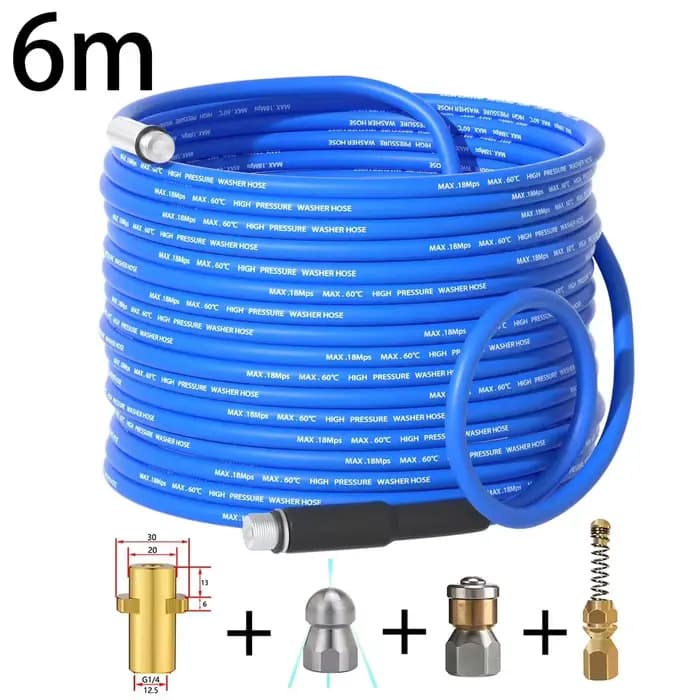 Nettoyeur de tuyaux de tuyau de nettoyage d'eau de vidange d'égout pour Karcher K2-K7 nettoyeur haut