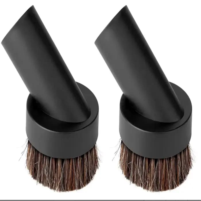Brosse à poussière universelle pour la plupart des aspirateurs, poils doux, brosse ronde, accessoire