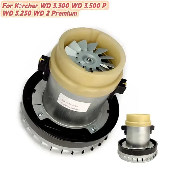 Moteur de remplacement pour aspirateurs Kärcher WD 3.300, WD 3.500 P, WD 3.230, WD 2 Premium, SE 400