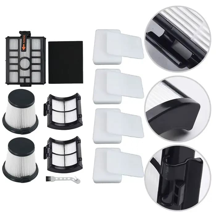 1 ensemble de kits de filtres pour aspirateur sans fil Shark Detect Pro IW3612EU IW3612EUT IW3612AMZ