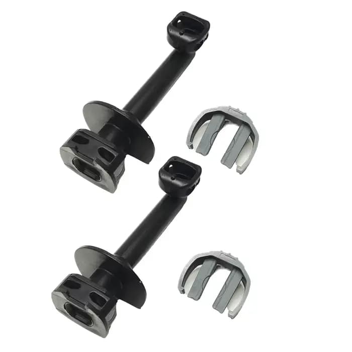 Tuyau de sortie coudé pour nettoyeur haute pression Karcher K2 K3, 4 pièces, avec pince 4.064-047.0