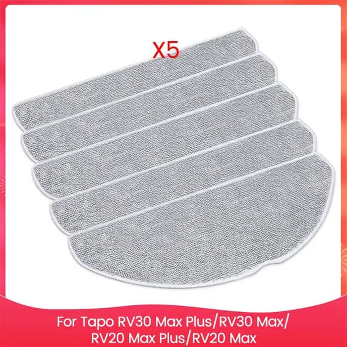 Chiffon de vadrouille lavable pour aspirateur Robot Tapo RV30 Max Plus, RV30 Max, RV20 Max Plus, RV2