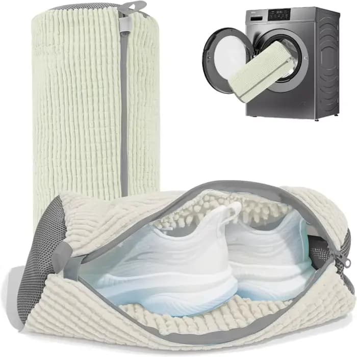 Sacs de nettoyage de chaussures réutilisables pour lave-linge et sèche-linge, sacs à linge, Kit de n