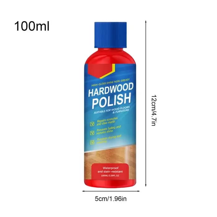 Rénovateur de parquet en bois dur, dégraissant imperméable, lustrant pour sols stratifiés, pour cham