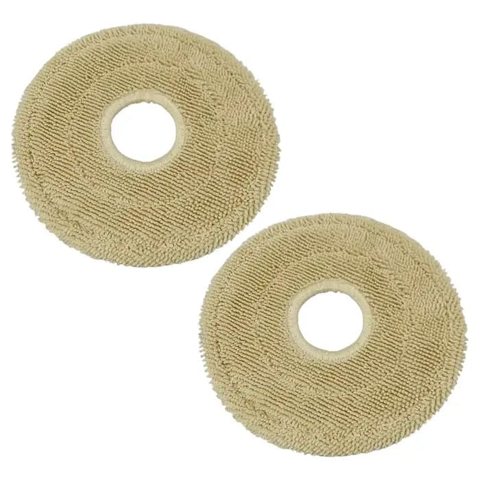 2 pièces de serpillière en peluche pour aspirateur robot MOVA pour MOBIUS 60, tissu de serpillière q