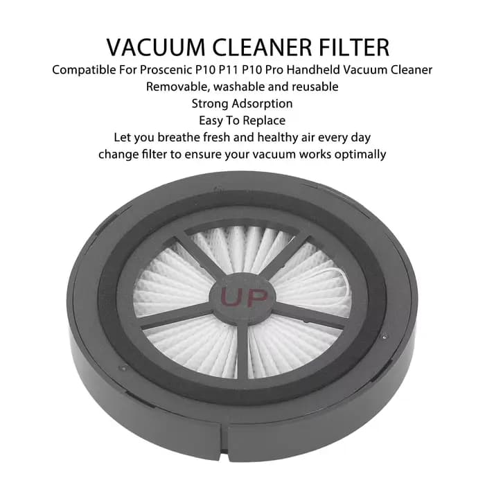 Filtre d'aspirateur compatible avec Proscenic P10, P11, P10 Pro, accessoires de détermination
