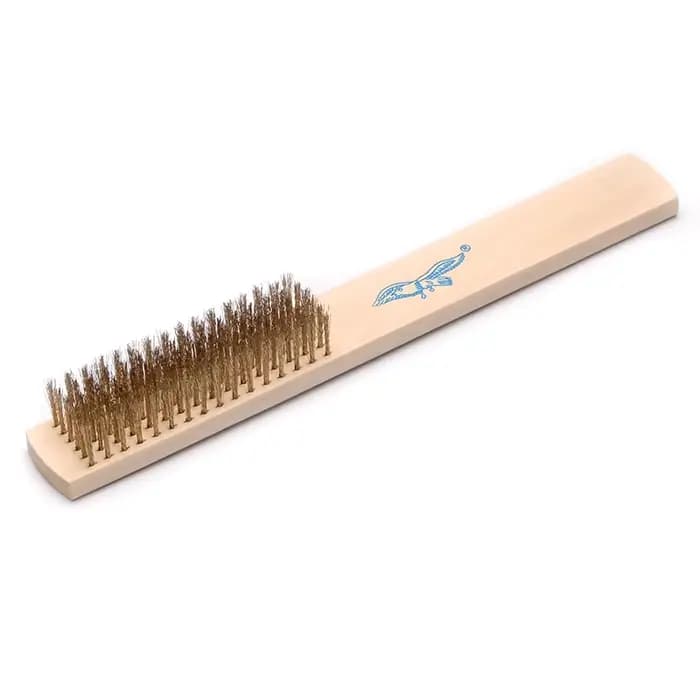 Brosse en laiton pour métal et bois, outil de nettoyage de voiture, élimination de la peinture de la