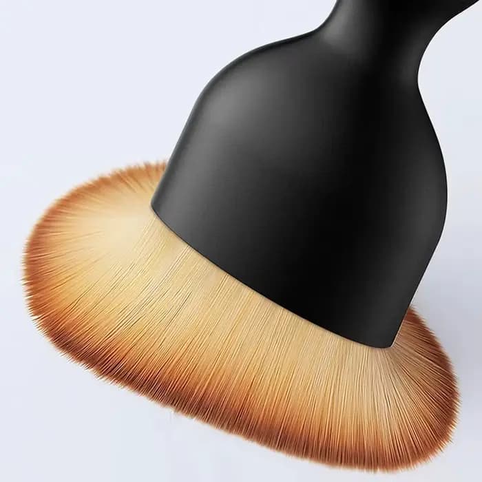 Brosse douce de nettoyage de ventilation de voiture, avec boîtier, outil de nettoyage intérieur de v
