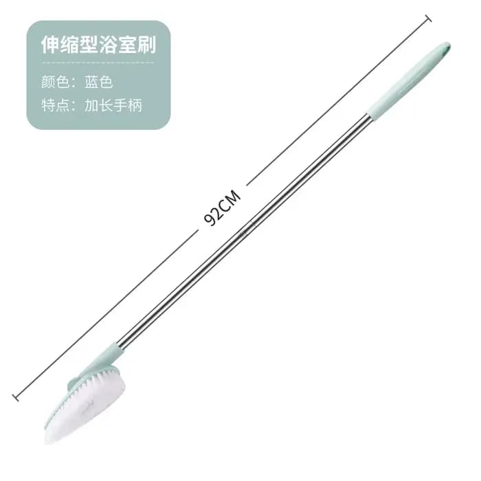Nouvelle conception de brosse à poils durs rotative à long manche pour le nettoyage des sols de sall
