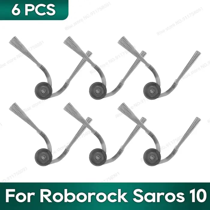 Compatible avec Roborock Saros 10, accessoires, brosse latérale principale, filtre Hepa, sac à pouss