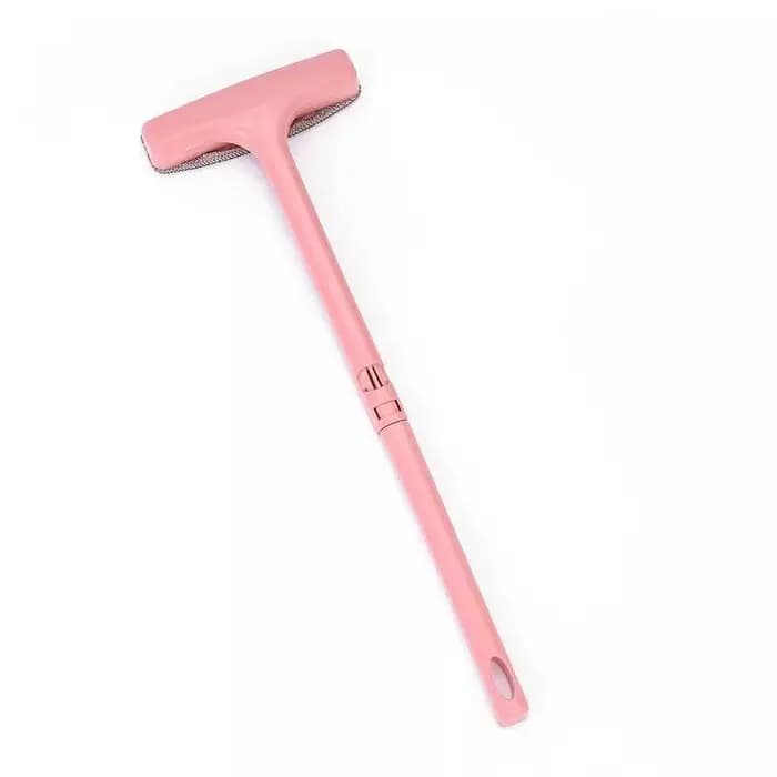Brosse de lavage de fenêtre de livres ménagers, dépoussiérage domestique pour gaze, support en verre