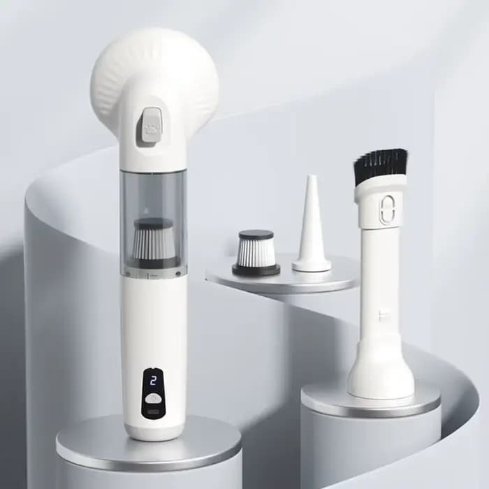 Aspirateur à main sans fil rechargeable Type-C, multifonctionnel, pour animaux domestiques, faible b