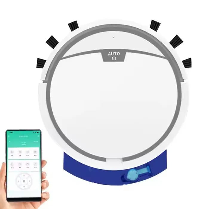 Nouvel aspirateur intelligent sans fil, contrôle par application, balayage des sols humides et secs,