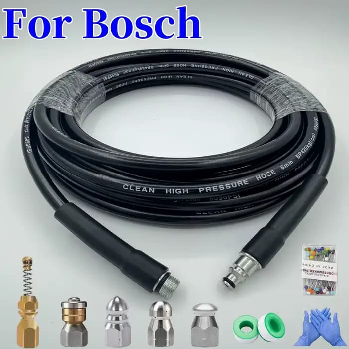 Convient pour Bosch tuyau de nettoyage d'égout tuyau de pression tuyau de nettoyage d'eau tuyau d'ex