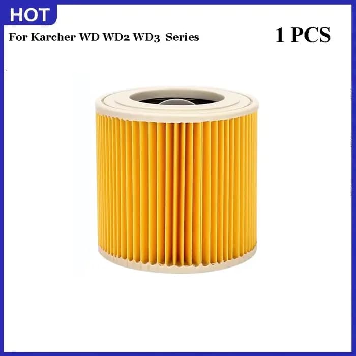 Filtre HEPA pour aspirateur Karcher WD Wwiches WD3 WD1 MV3 MV2, pièces détachées, WD2250 WD3.200 WD3