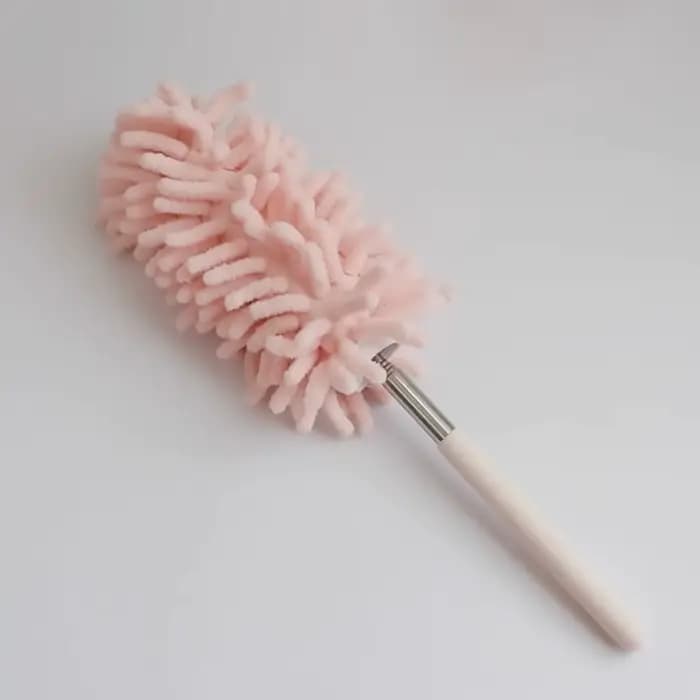 1 brosse anti-poussière antistatique rétractable, utilisée pour le nettoyage de voiture, peut nettoy