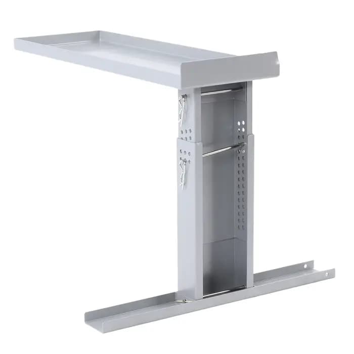 Support d'escalier stabilisateur pliable en acier allié pour échelles télescopiques droites, antidér