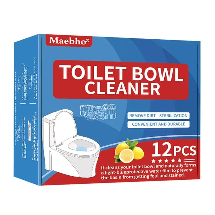Nettoyeur de toilettes déodorant automatique, onglets de nettoyage à effet longue durée pour élimine