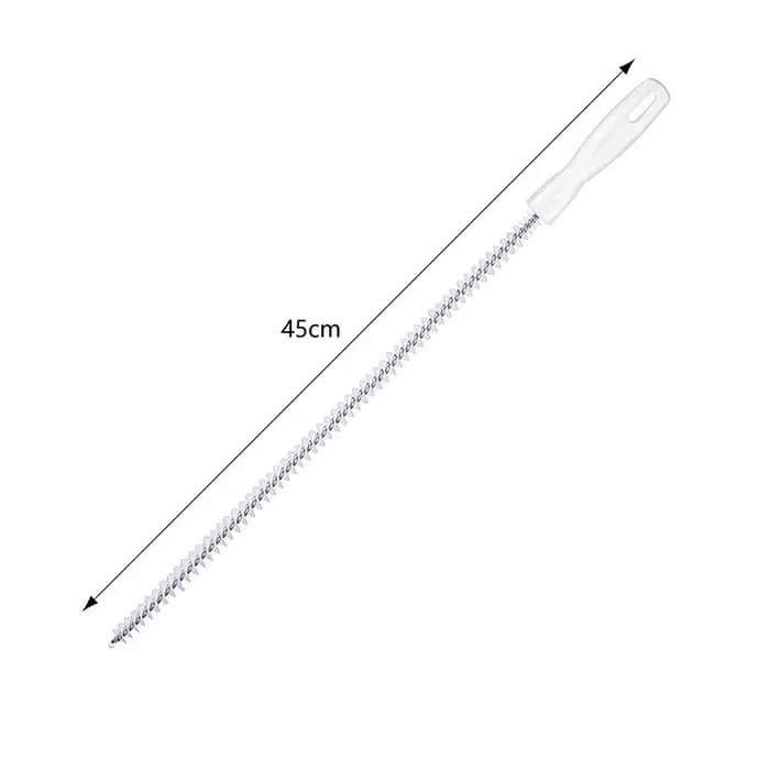 Brosse de dragage de tuyaux, salle de bains, cheveux d'égout, brosse de nettoyage d'évier, nettoyeur