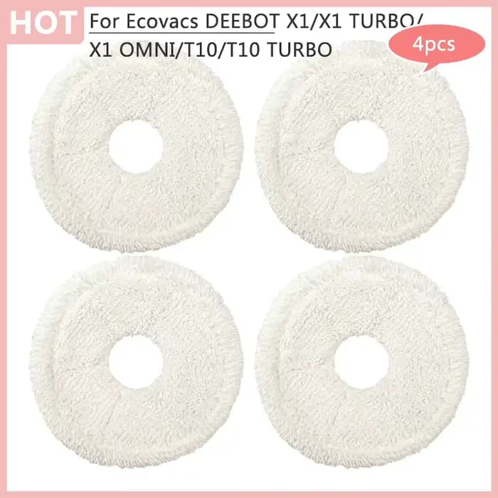 Pièces de rechange pour aspirateur robot Ecovacs DEEBOT T10 TURBO T10, chiffon de nettoyage, support