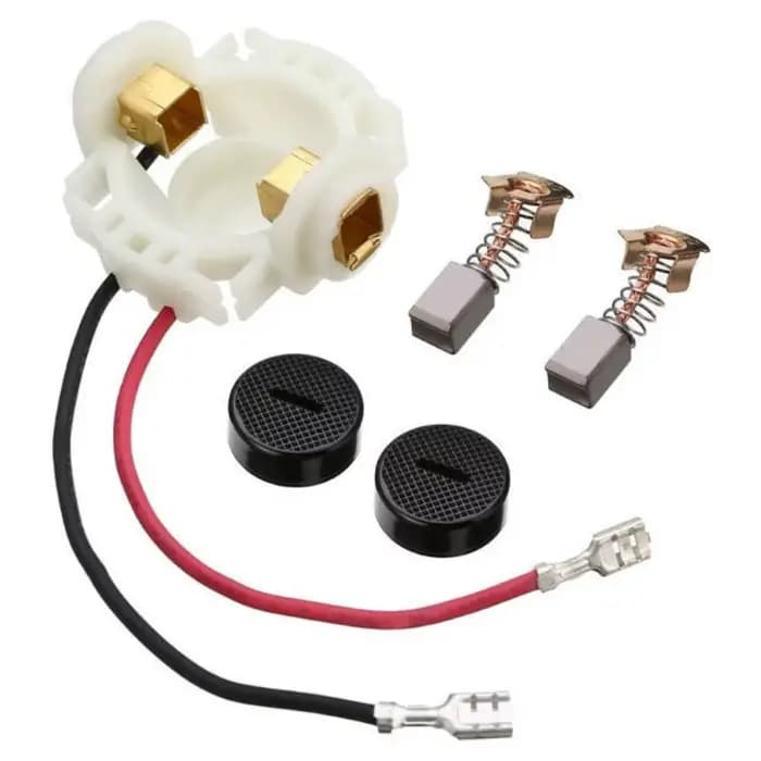 Kit de supports de balais en carbone durables, 5 pièces/ensemble, supports de balais en métal et en