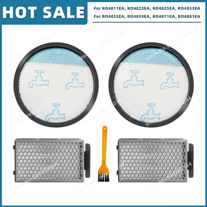 Filtre Hepa compatible pour Rowenta Compact Power XXL RO4811EA RO4823EA RO4825EA RO4853EA RO4855EA R