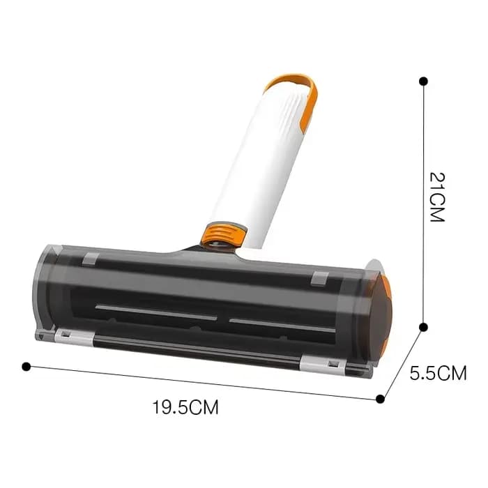 Rouleau anti-poussière multifonctionnel, brosse double face, éliminateur de poils statiques, nettoye