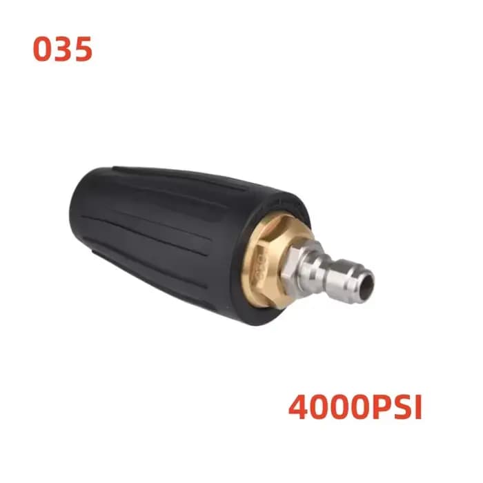 Pulvérisateur à buse Turbo rotative à 360 °, avec connexion rapide de 1/4 pouces, 4000 PSI, nettoyeu
