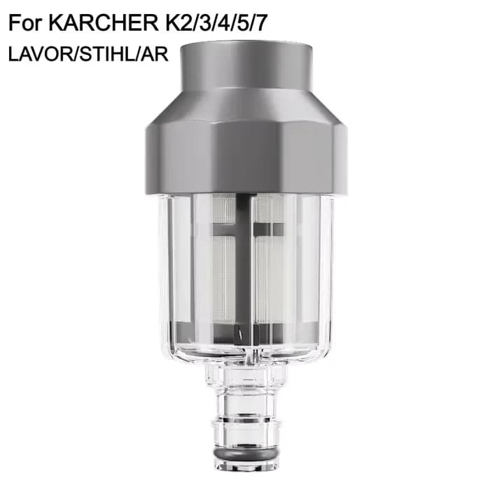 Filtre d'entrée d'eau haute pression pour lavage de voiture avec filetage G3/4 pour Karcher K2/3/4/5