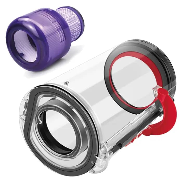 Poubelle de grande taille avec filtre HEPA pour aspirateur Dyson V11 V15 SV14 SV15 SV22, pièce de re