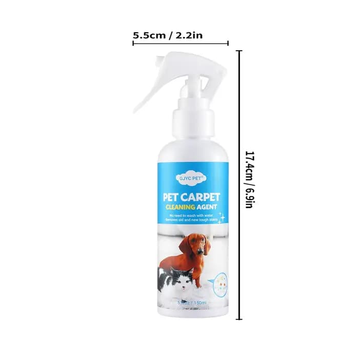 Nettoyant enzymatique pour tapis d'animaux, éliminateur de taches d'urine et d'odeurs pour chiens, c