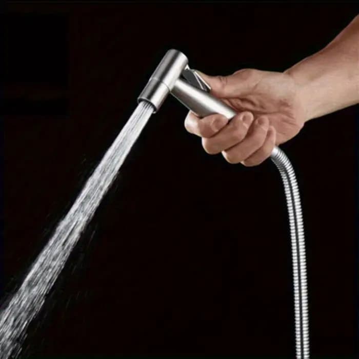 Nettoyeur d'extérieur Portable en acier inoxydable, rehausseur de chasse d'eau, pistolet de pulvéris