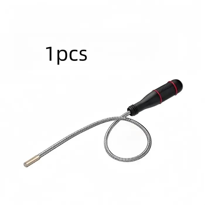 Outil d'aspiration magnétique flexible, tige d'aspiration pliable, pour localiser les objets perdus,