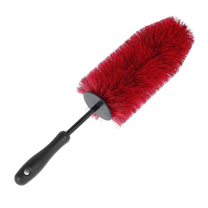 Brosse de nettoyage de pneus de jante de roue de voiture 45cm, nettoyeur de poils souples, sans rayu