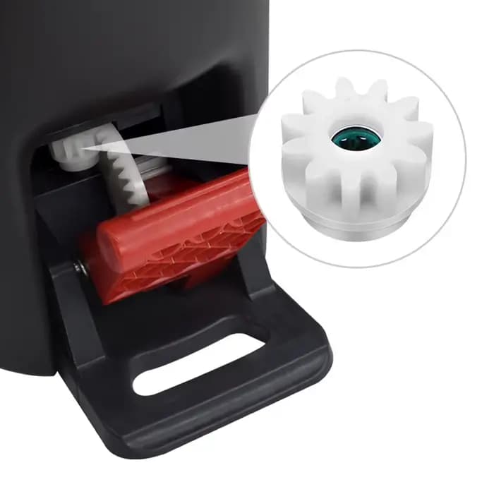 Têtes de vadrouille rotative, pièces de rechange, pédale de vadrouille facile, balai, roulement d'em