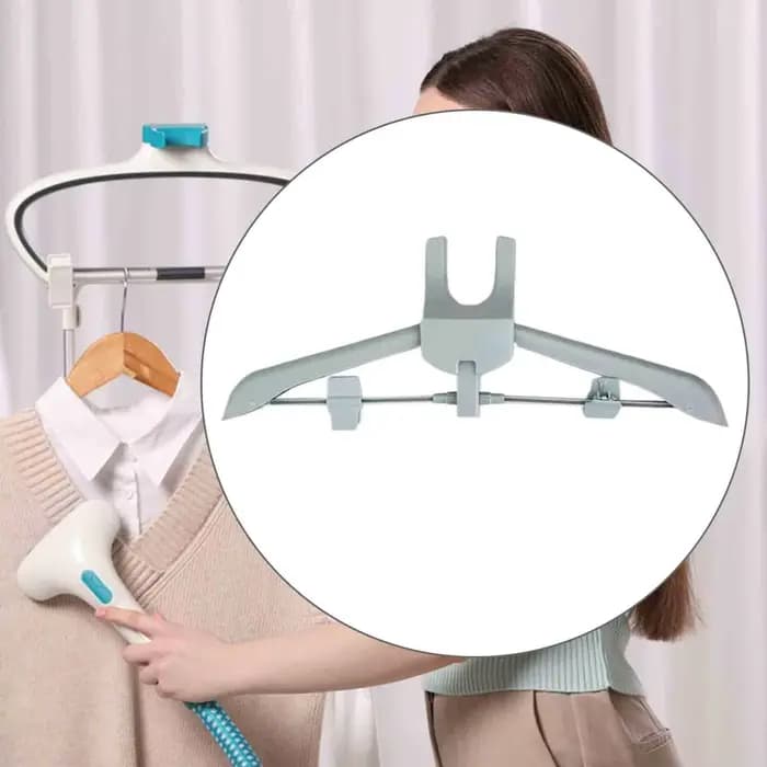 Cintre pour défroisseur vapeur pliable, facile à installer, brosse à vapeur, machine à repasser, pan
