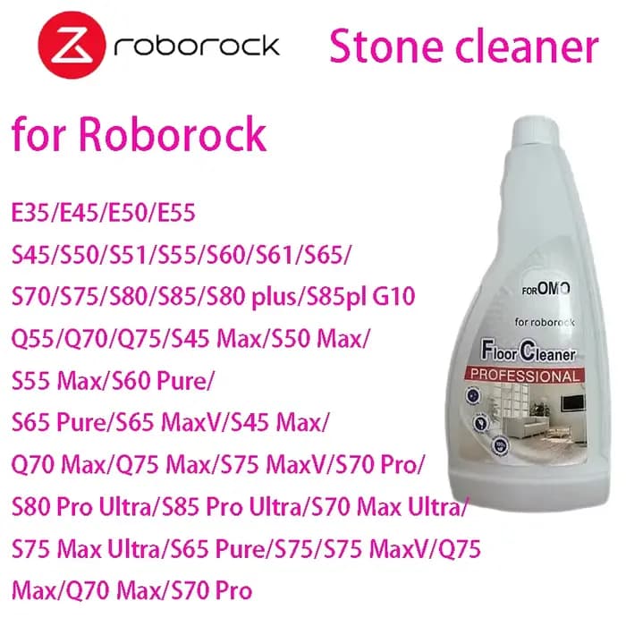 Solution de nettoyage de sol pour Robot Roborock et OMO, S8 Pro Ultra/S8/S8 +/Q5/Q7 Series/S7 Max Ul