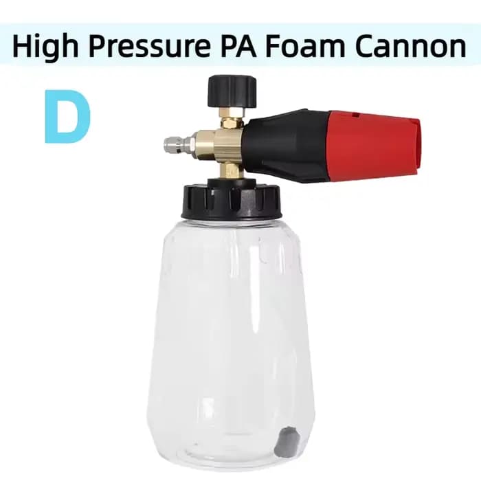 Canon à mousse PA haute pression pulvérisateur de mousse réglable pistolet à mousse de neige accesso