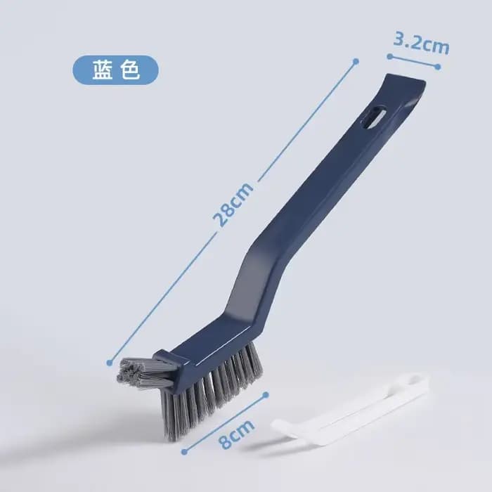 Brosse de nettoyage efficace pour coins et espaces – Brosse de nettoyage polyvalente 2 en 1 pour car