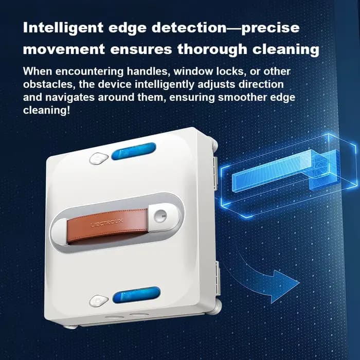 Robot lave-vitres Liectroux S11,pulvérisation d'eau à 4 directions,nettoyeur pour vitres,sols,murs e