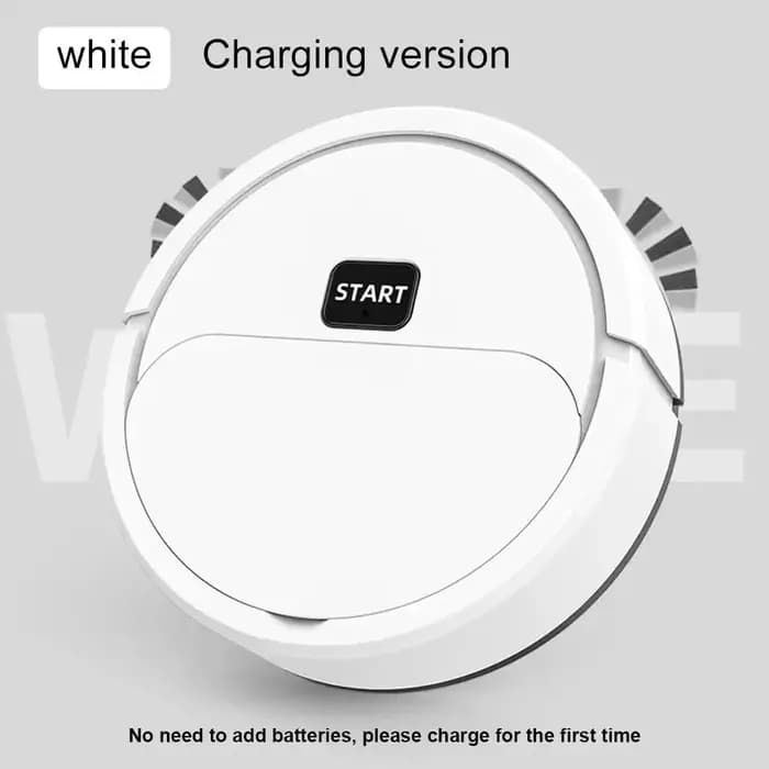 Aspirateur robot portable automatique 3-en-1 pour la maison, rechargeable par USB, pour nettoyage hu