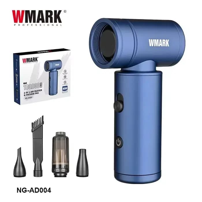 WMARK Aspirateur Professionnel Souffleur d'air Sans fil Ventilateur d'aspiration 100 000 tr/min Mote