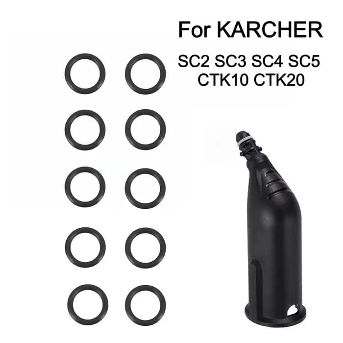 Bague d'étanchéité pour nettoyeur à vapeur KARCHER, 10 pièces, joint torique de remplacement pour SC